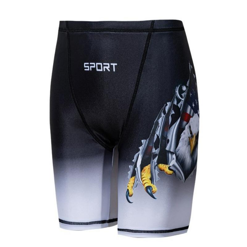 Boyshort Underwear - Badeshorts für Jungen, Cartoon-Motiv, hohe Elastizität,