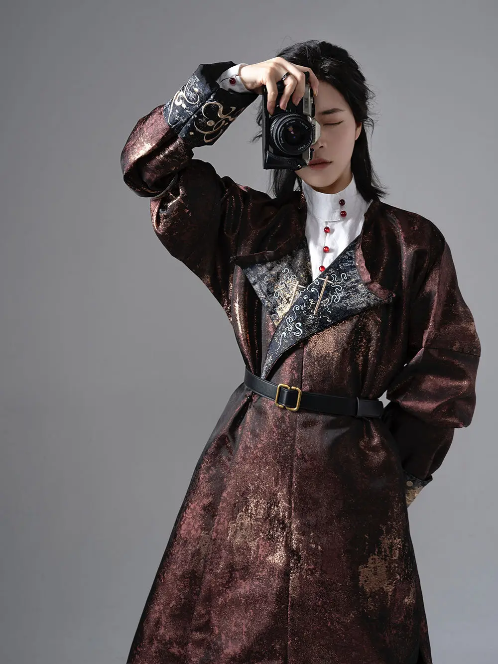 Robe Silk Women - Chinesische Seide Robe Kostüm Tang-Dynastie Hanfu