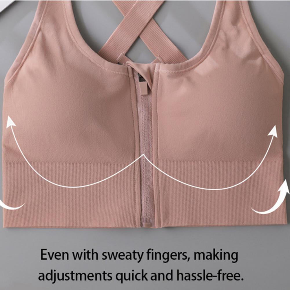 Sport-BH mit Reißverschluss vo – Sports Bra High Impact Bewertung und Preis