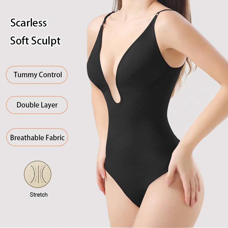 Damen Rückenfreier Bodysuit Sh – Seamless Underwear Women Bewertung und Preis