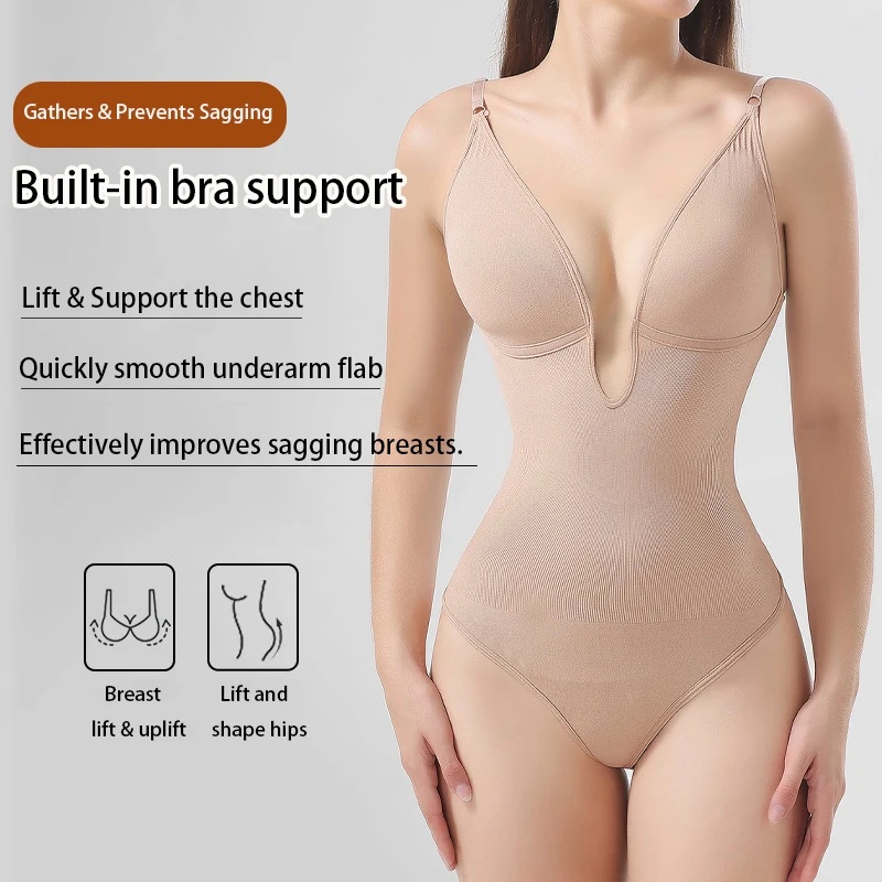 Damen Rückenfreier Bodysuit Sh – Seamless Underwear Women Bewertung und Preis